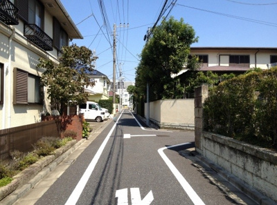 【周辺】 | メゾンモナミ | 前面道路　メゾンモナミ