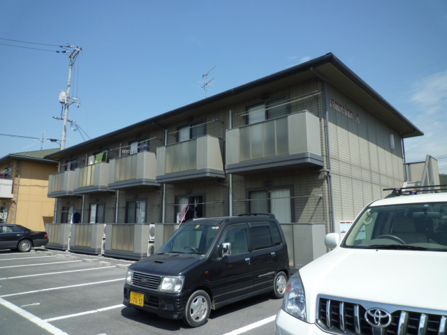 倉敷市青江のアパートの外観