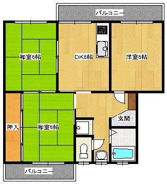 三国ヶ丘ホームプラザの間取り