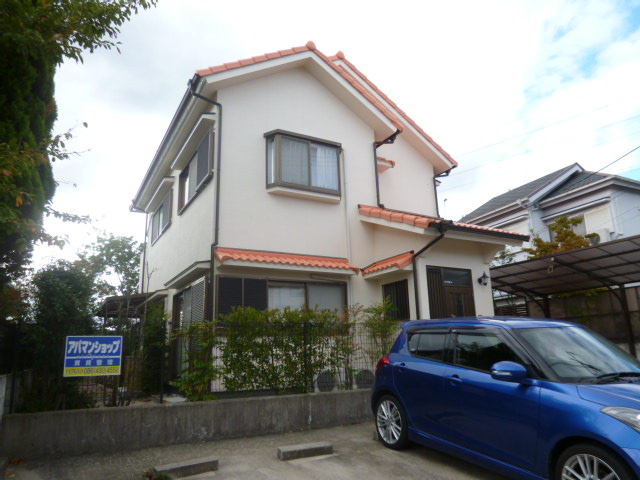 倉敷市西坂の一戸建ての外観