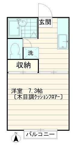 メゾンドール市川の間取り|インターネット無料【メゾンドール市川】