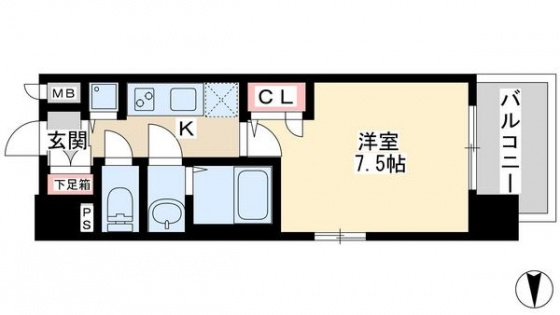 【間取り】 | クリスタルグランツ梅田