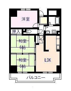 【間取り】 | キッツスクエア　