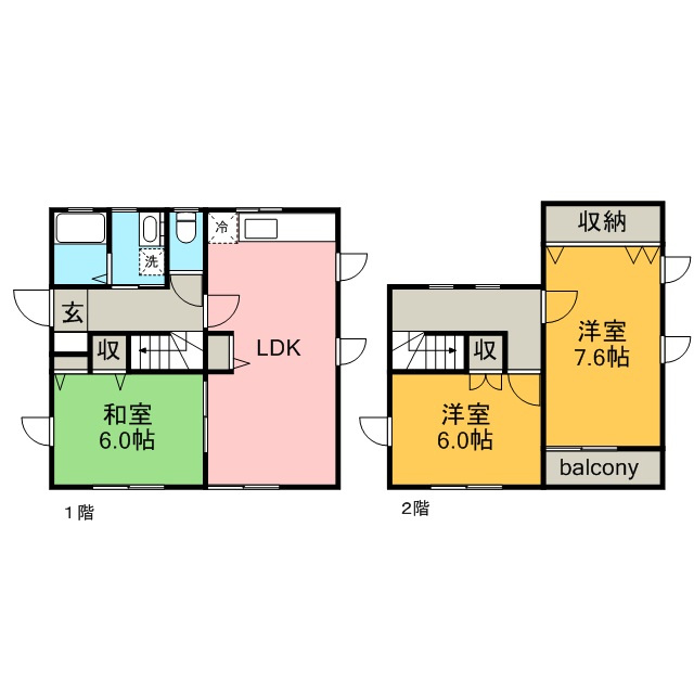Ｎハウスの間取り