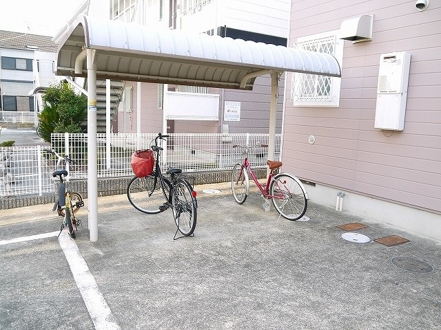 サニーサイド三笠Bのその他共用部分|自転車置き場