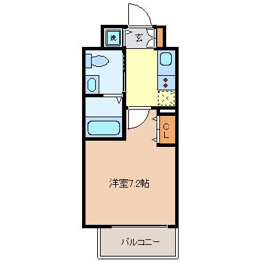 【間取り】 | グランルージュ中之島南