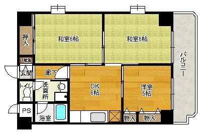 【間取り】 | プレステージ高倉
