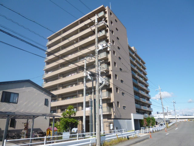 倉敷市笹沖の賃貸マンションの外観