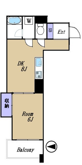 【間取り】 | ハイツ千駄ヶ谷