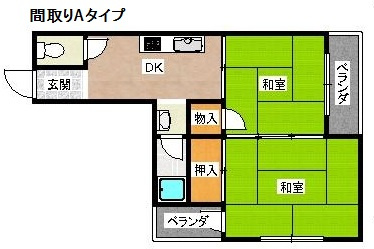 マスターズエル高師浜5805の間取り|マスターズエル高師浜5805