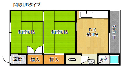 マスターズエル高師浜5805の間取り|マスターズエル高師浜5805