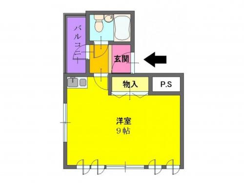 マスターズエル千代田11の間取り