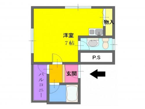 マスターズエル千代田11の間取り