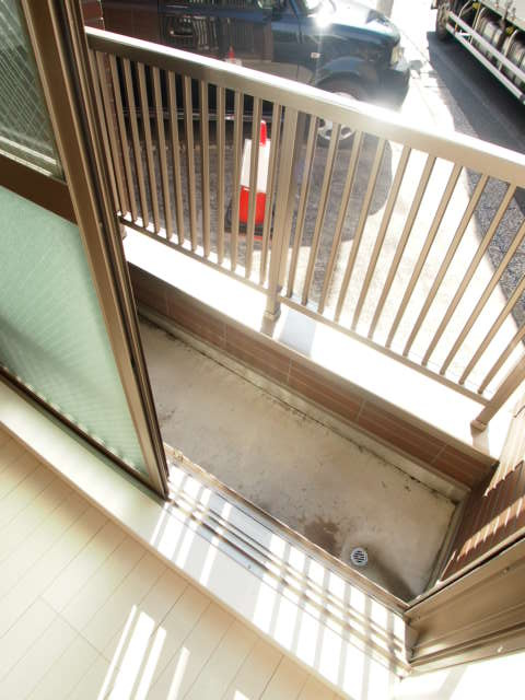 サニーサイド千葉のバルコニー