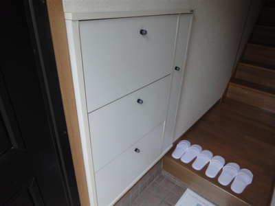 【玄関】 | サンハイツフジ(メゾネット)