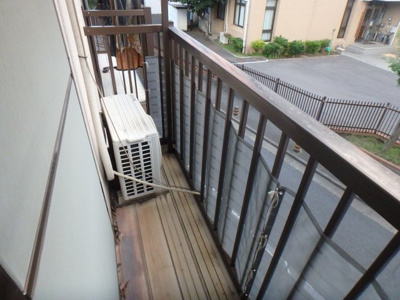 【バルコニー】 | サンハイツフジ(メゾネット)