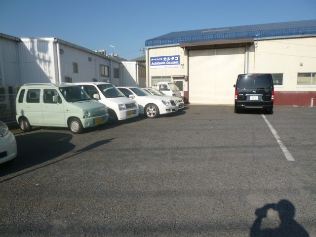 倉敷市笹沖の倉庫の外観