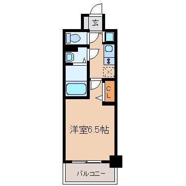 【間取り】 | アクアプレイス天満Classic