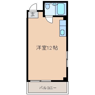 【間取り】 | シティコーポ天満