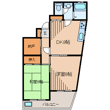 【間取り】 | シリウス鵠沼