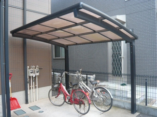 【その他共用部分】 | 屋根付き駐輪場
