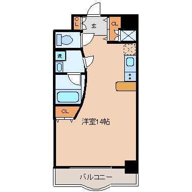 【間取り】 | LUMOⅡ天満