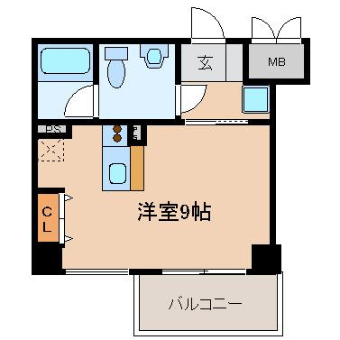 【間取り】 | ラナップスクエア南森町ＮＥＸT　ＳＴＡＧＥ