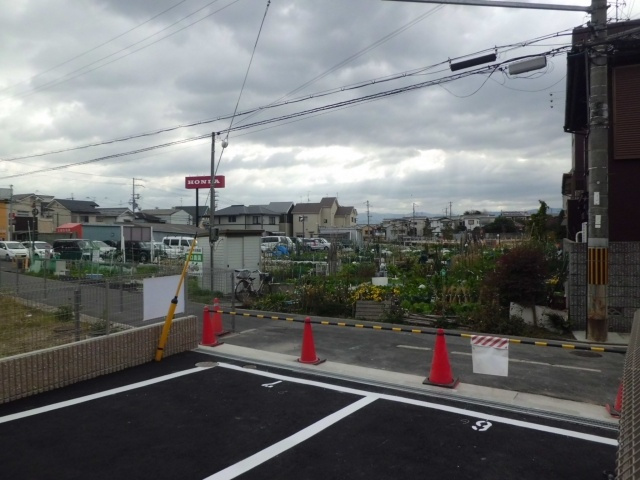 カーサ・クオーレの駐車場
