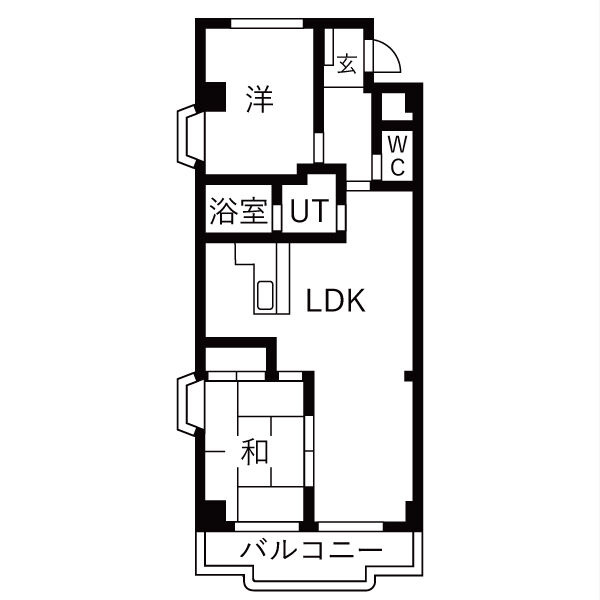 プレオール鳳の間取り