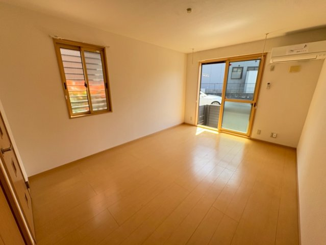 ソレイユの駐車場