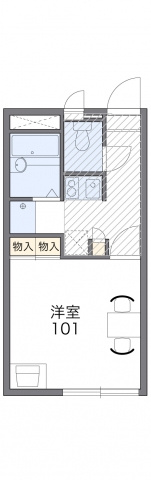 【間取り】 | サンライズⅢ