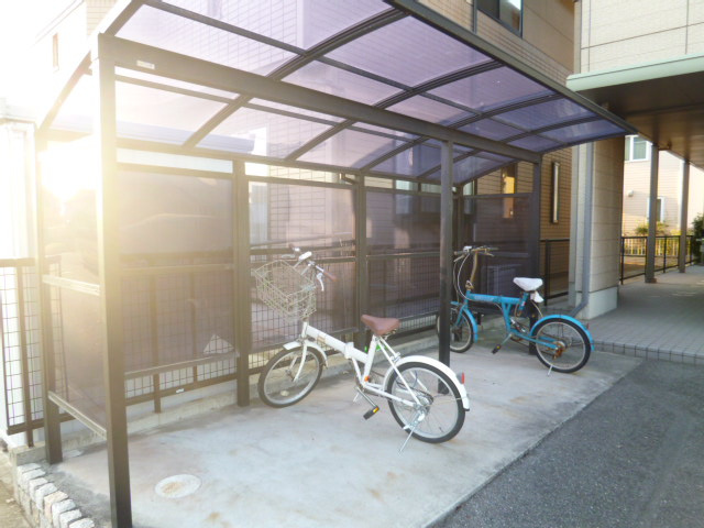 倉敷市新田のアパートのその他共用部分|駐輪場