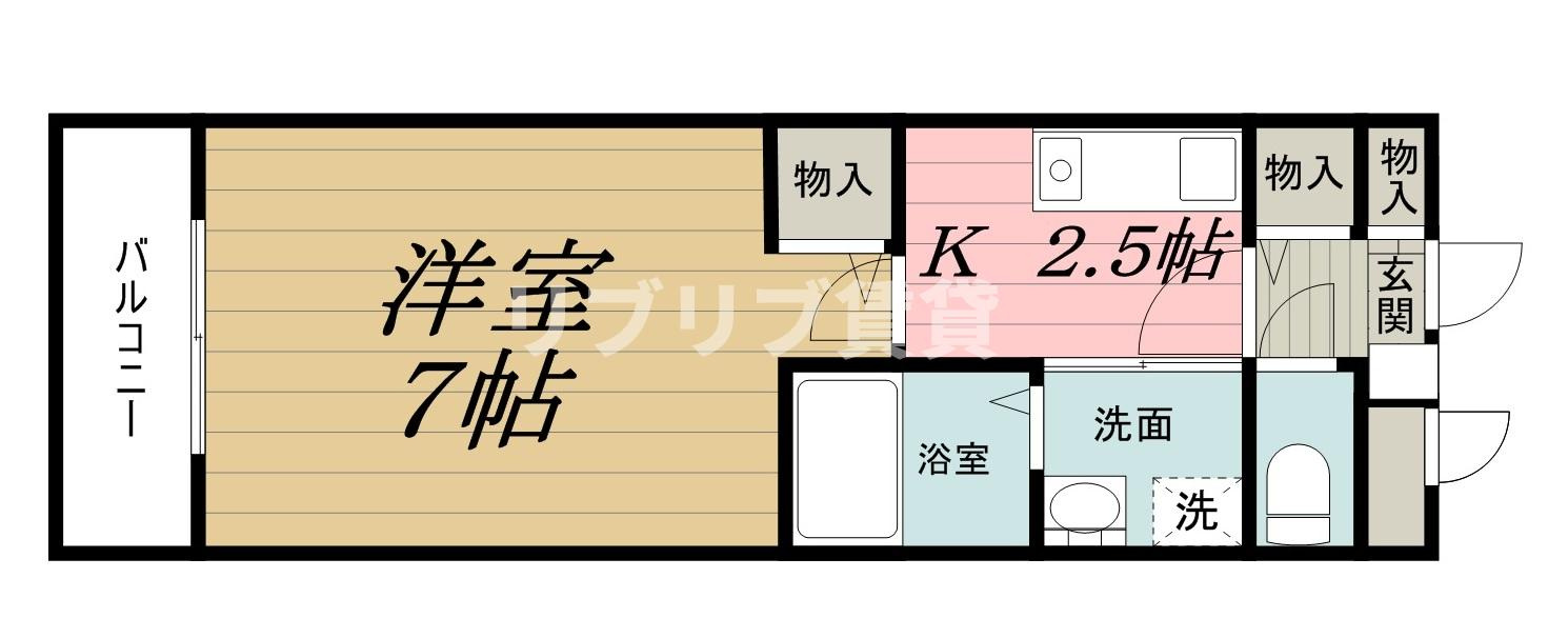 セモア中山の間取り