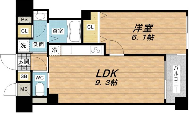 【間取り】 | サーパス松屋町筋