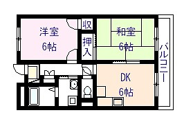 【間取り】 | ハイツ大善