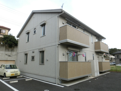 【外観】 | メゾンゴールド５ | メゾンゴールド５　軽量鉄骨造２階建