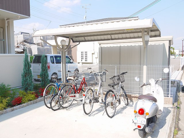 ブライトハウスのその他共用部分|駐輪場