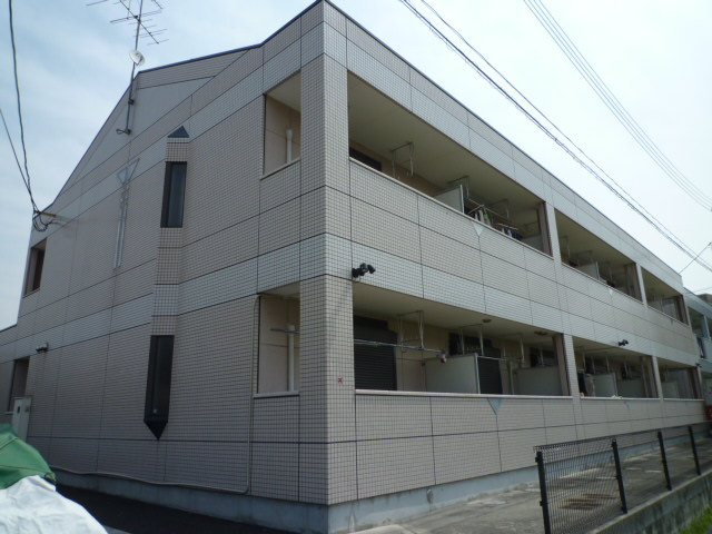 倉敷市八王寺町のアパートの外観