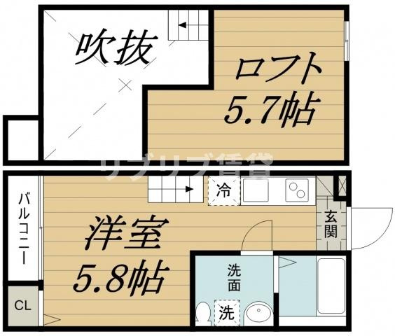 Eclair(エクレール)の間取り