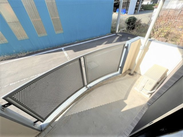 マンションemotionのバルコニー