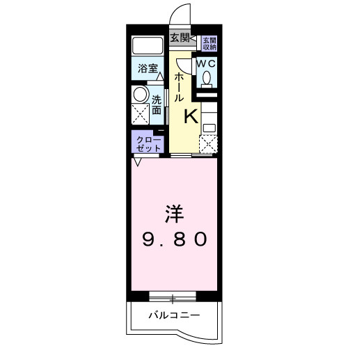 【間取り】 | プロムナード　ベル