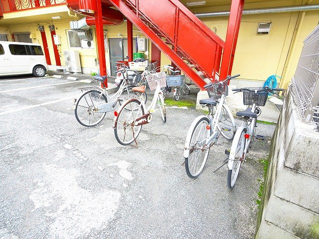 さやか杉ヶ町マンションのその他共用部分|駐輪場です