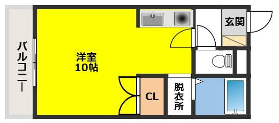 セラフィックマンション310の間取り