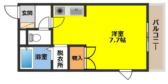 【間取り】 | セラフィックマンション310