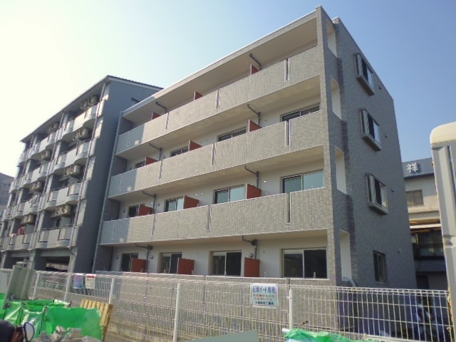 倉敷市松島の賃貸マンションの外観