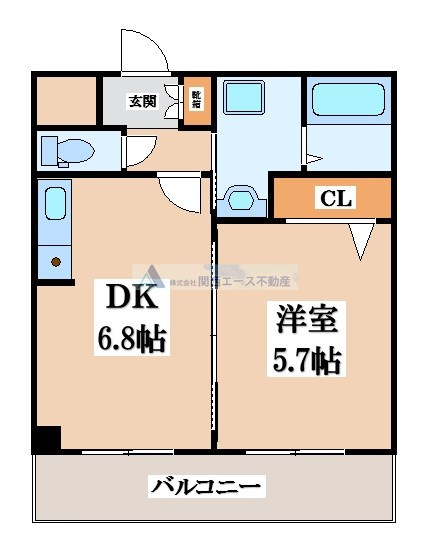 【間取り】 | コーポラス新石切