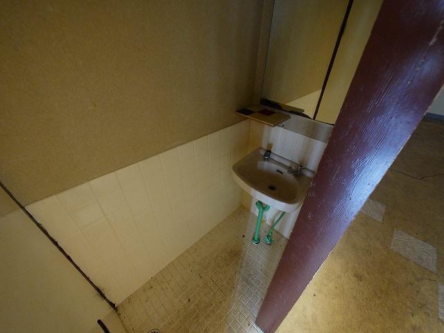 上田ビル（三島町）の洗面所