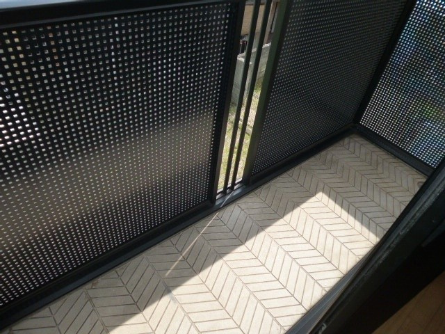 シャルマン笹沖Bのバルコニー