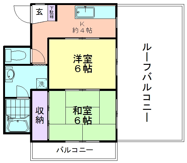 ハイマート久米川の間取り