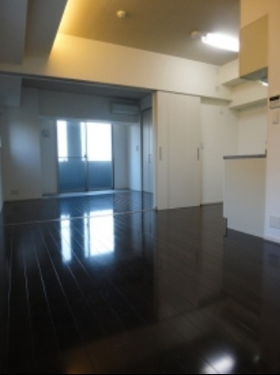 レジデンス住吉の内装|レジデンス住吉（1LDK）リビング～洋室